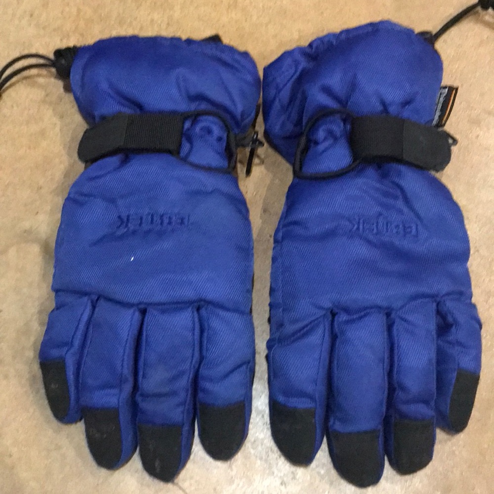 Royal Blue Ski Gloves